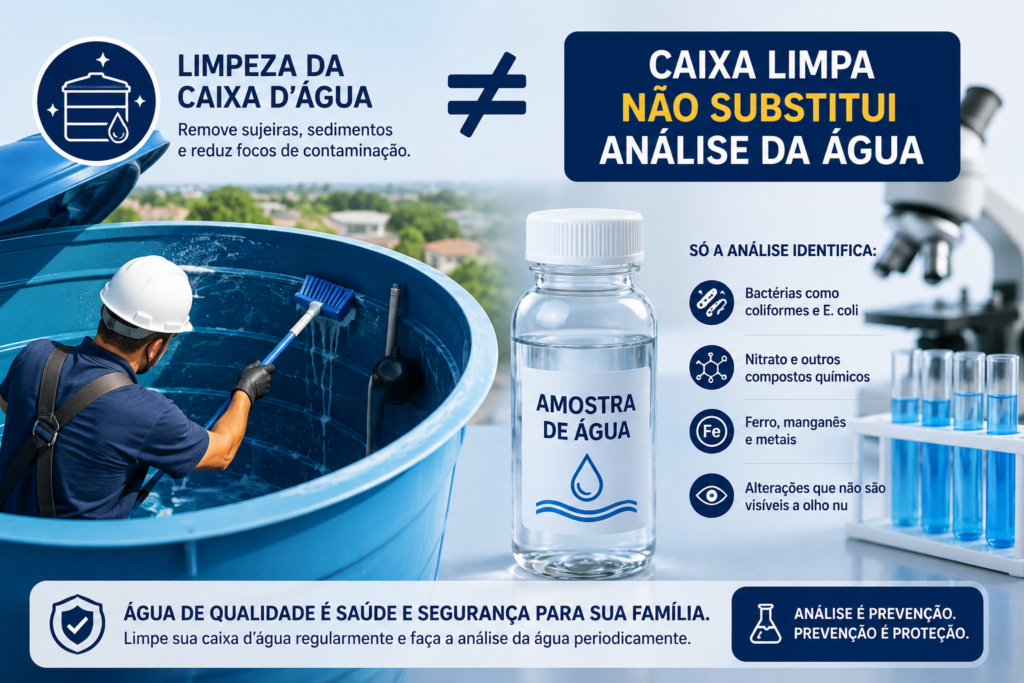 15 limpar a caixa d'água é suficiente imagem